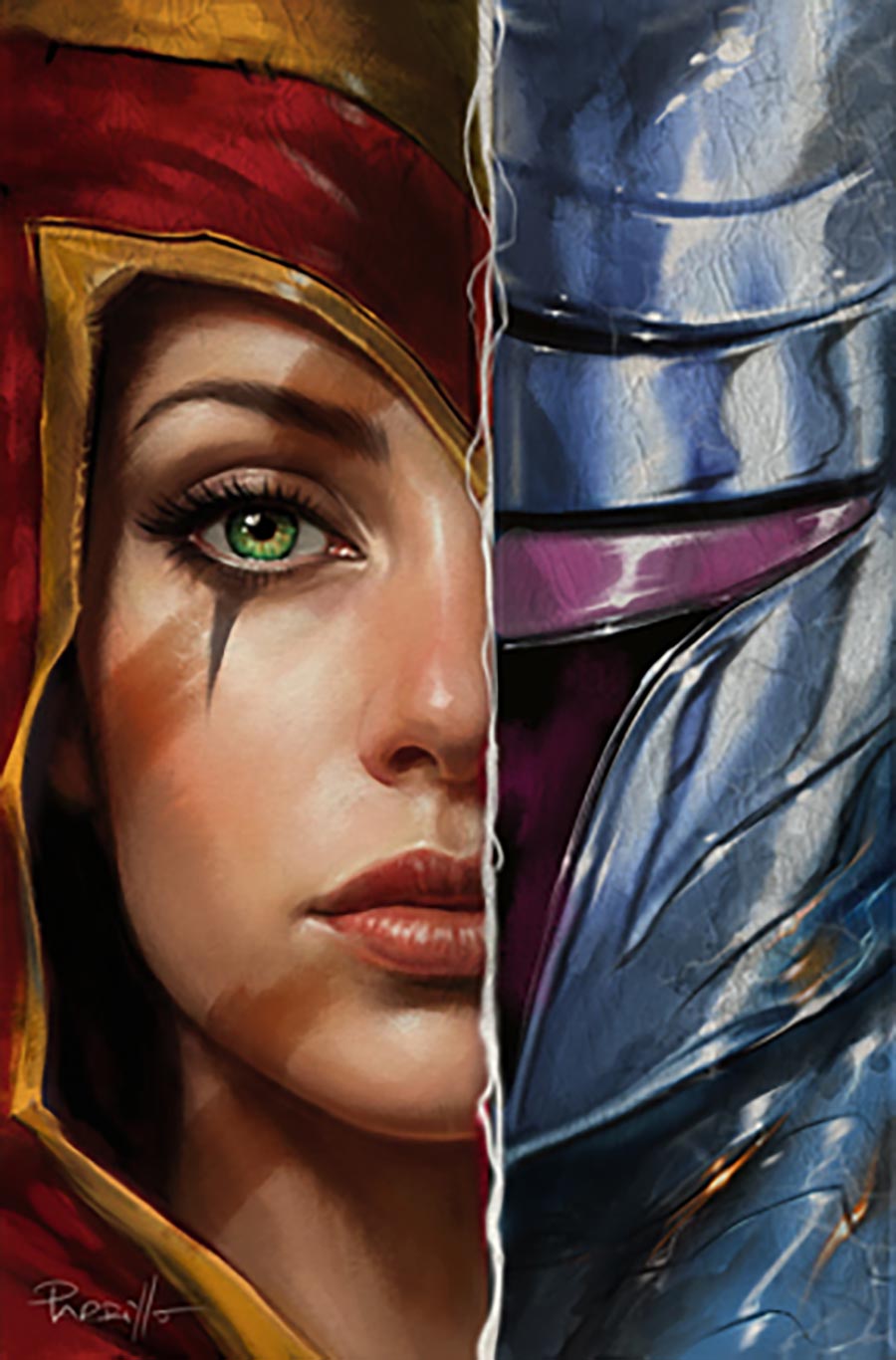 ThunderCats X SilverHawks #3 Cover F Dynamite Metal Premium Lucio Parrillo Virgin Cover (ThunderCats X SilverHawks Part 7)