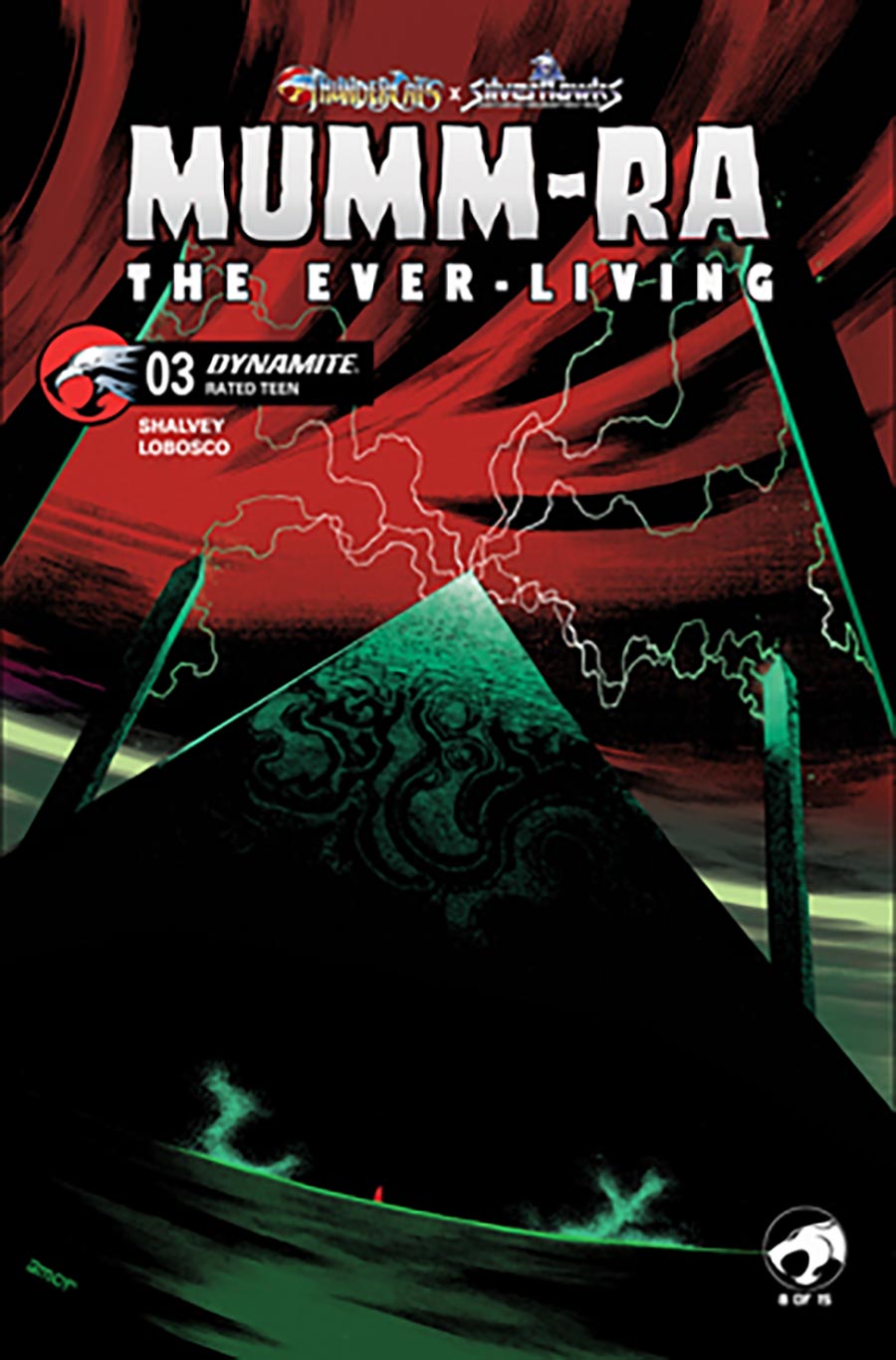 ThunderCats X SilverHawks Mumm-Ra The Ever-Living #3 Cover C Variant John Amor Cover (ThunderCats X SilverHawks Part 8)