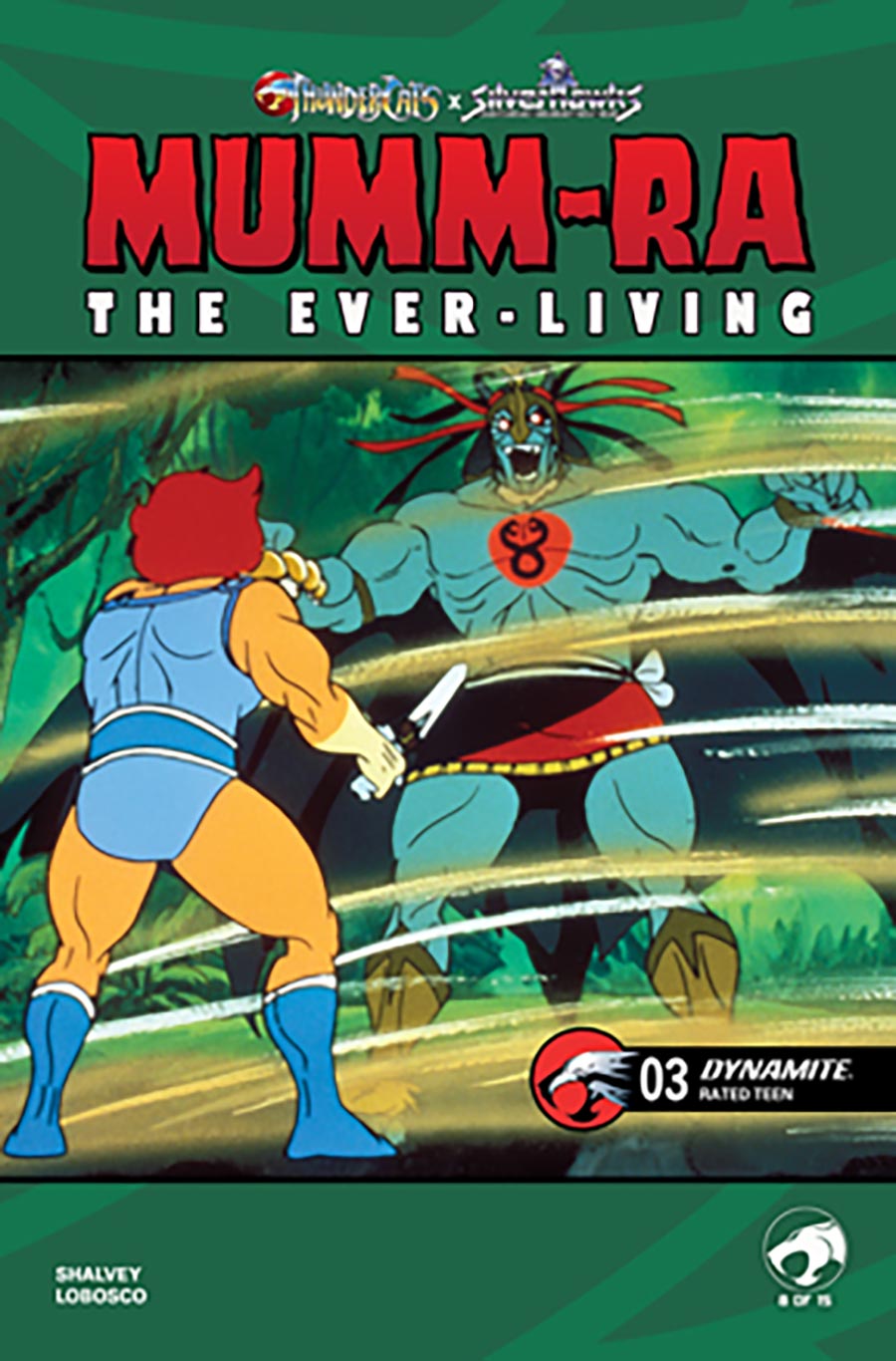 ThunderCats X SilverHawks Mumm-Ra The Ever-Living #3 Cover E Variant Animation Art Cover (ThunderCats X SilverHawks Part 8)