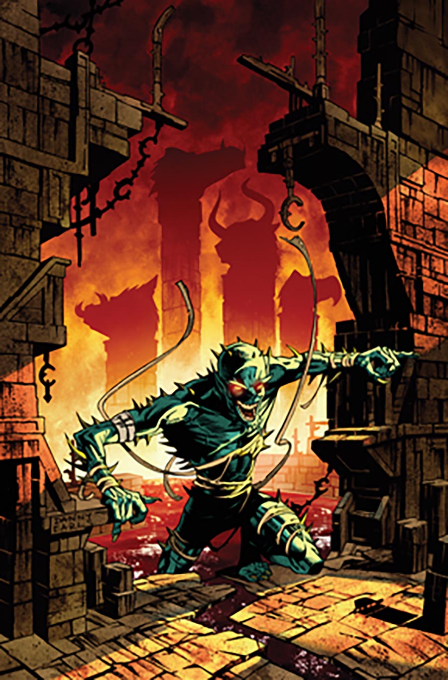 ThunderCats X SilverHawks Mumm-Ra The Ever-Living #3 Cover J Incentive Danny Earls Virgin Cover (ThunderCats X SilverHawks Part 8)