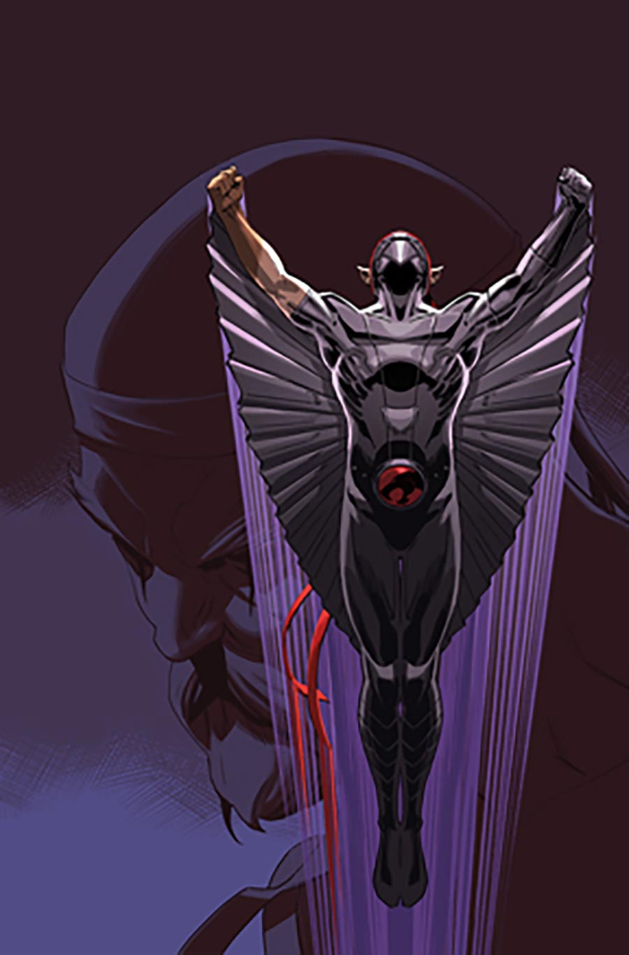 ThunderCats X SilverHawks ThunderHawks #3 Cover H Incentive Marco Failla Virgin Cover (ThunderCats X SilverHawks Part 9)