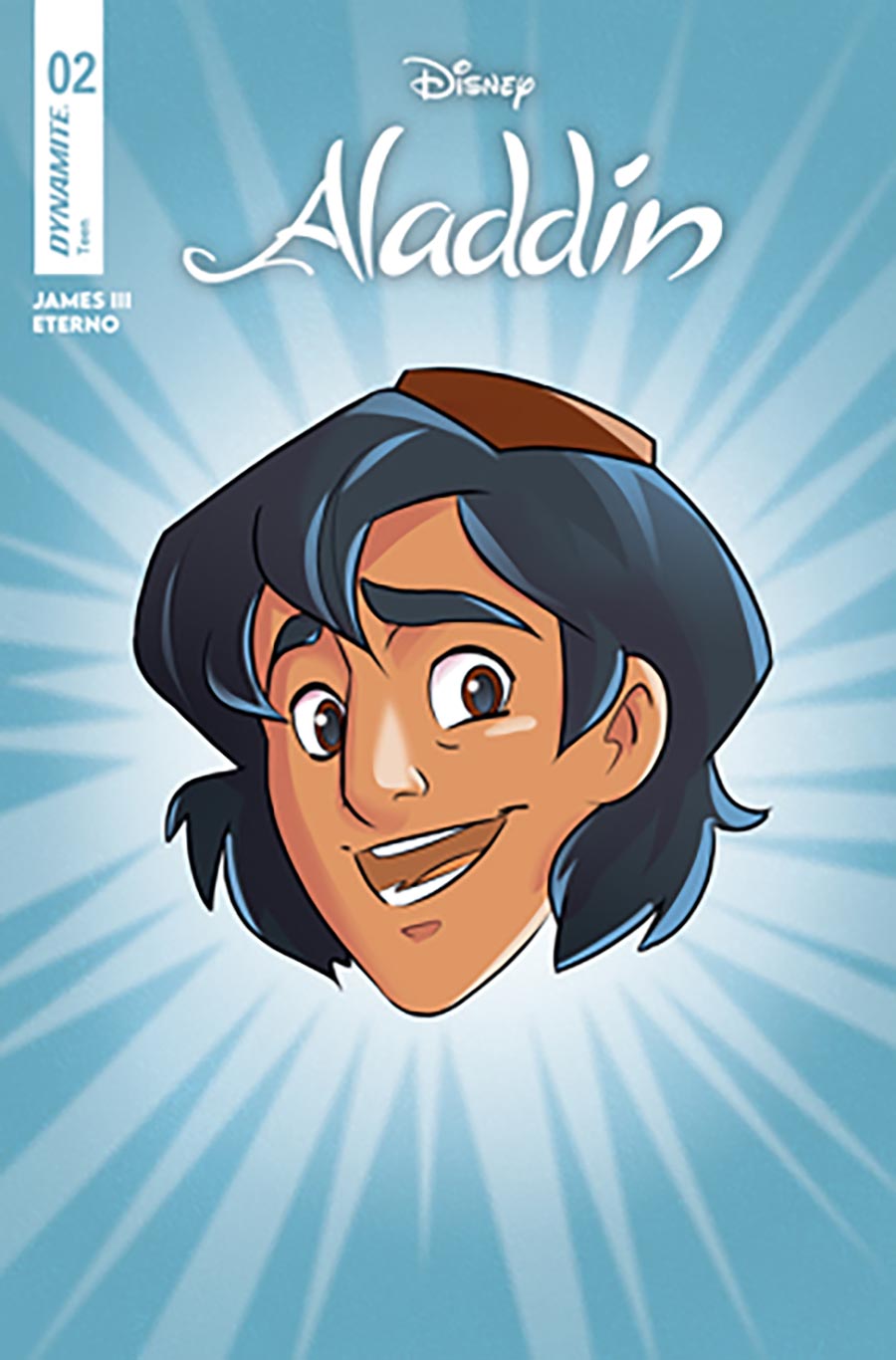 Disney Aladdin #2 Cover D Variant Agnese Eterno Cartoon Head Cover