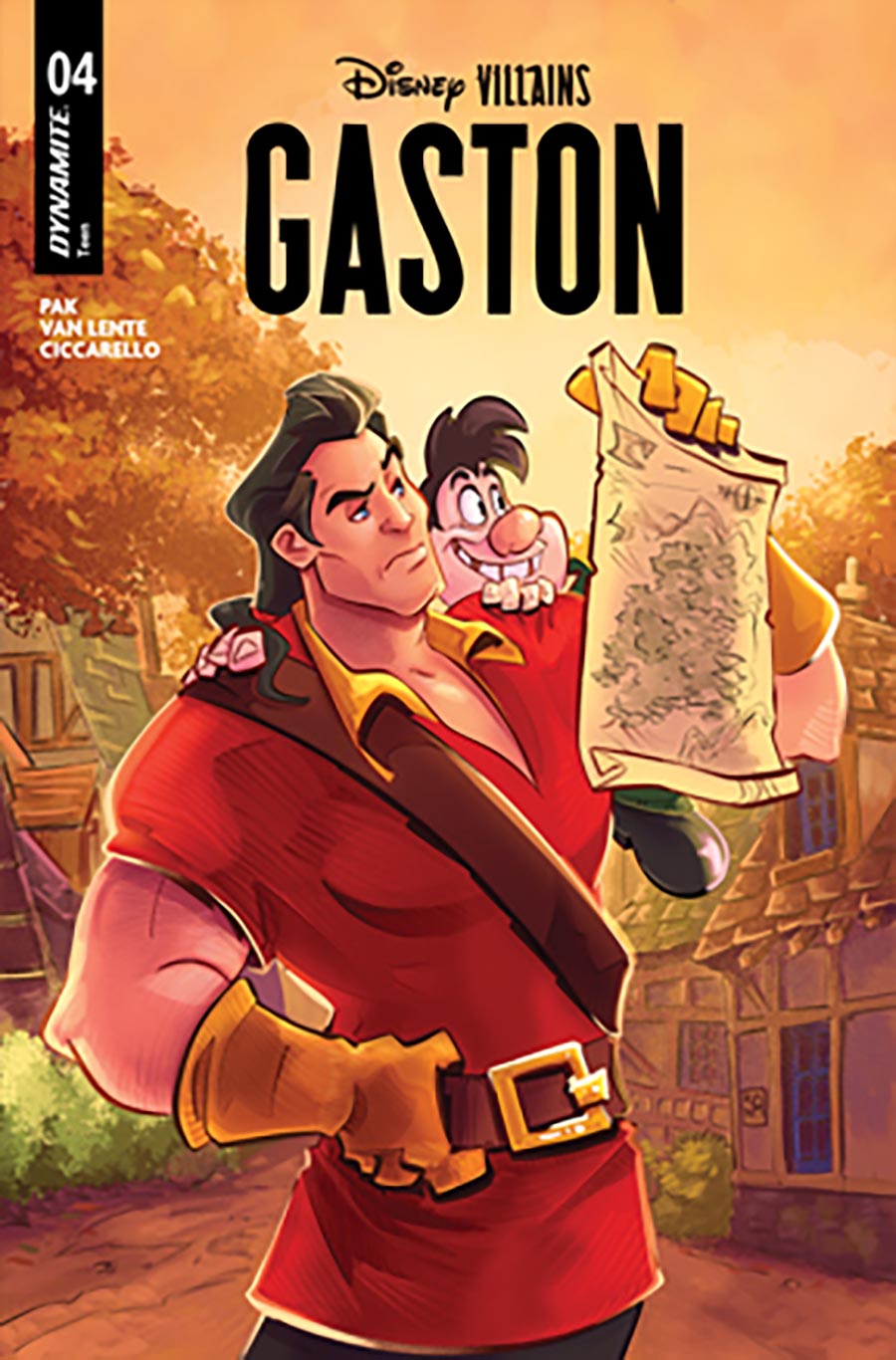 Disney Villains Gaston #4 Cover A Regular Alessandro Ranaldi Cover