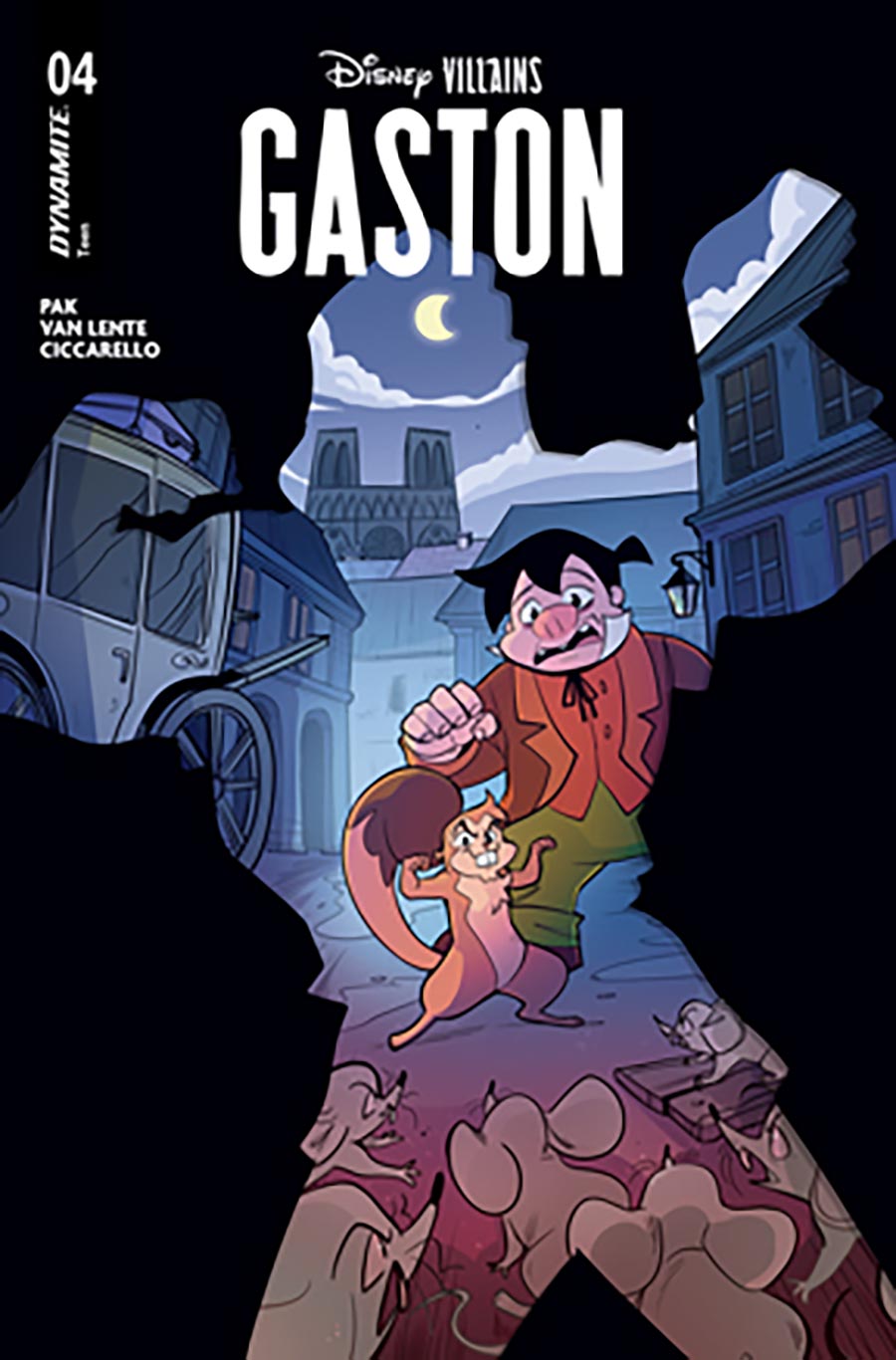 Disney Villains Gaston #4 Cover C Variant Milena Ciccarello Cover