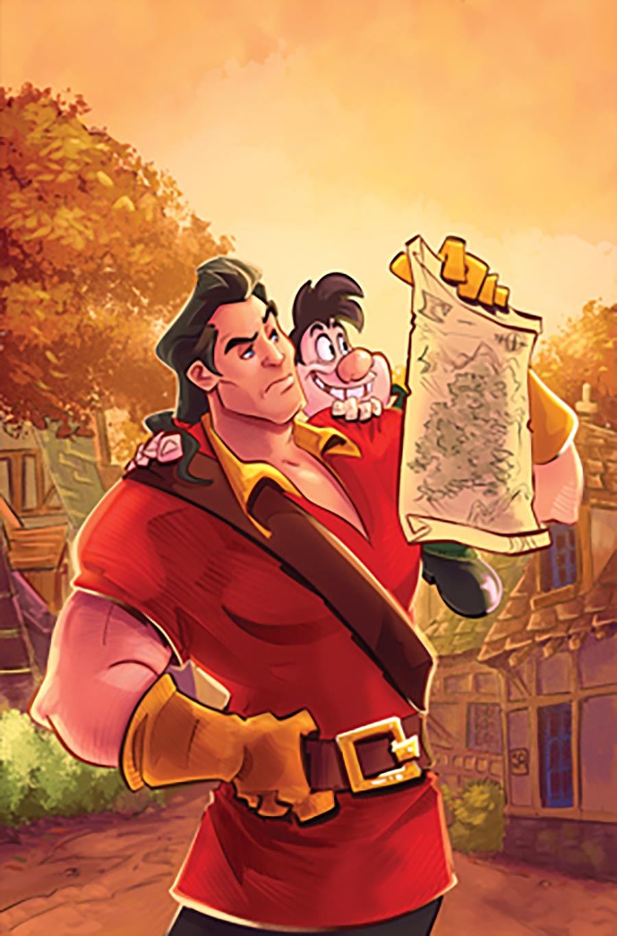 Disney Villains Gaston #4 Cover H Incentive Alessandro Ranaldi Virgin Cover
