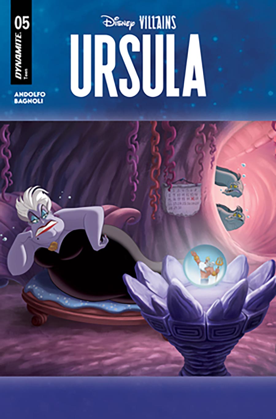 Disney Villains Ursula #5 Cover E Variant Storybook Art Cover
