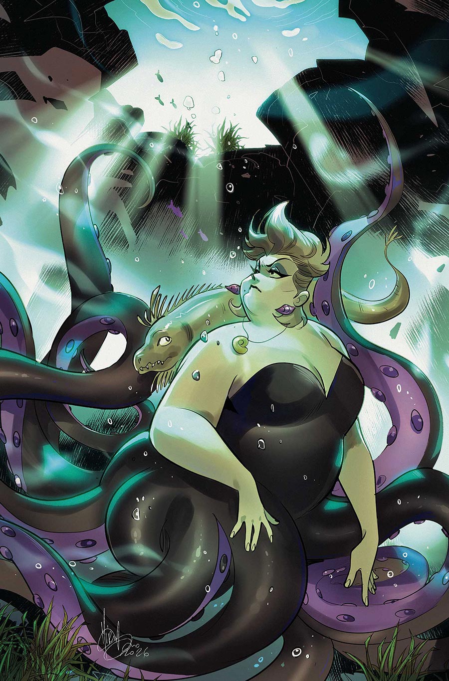 Disney Villains Ursula #5 Cover K Incentive Mirka Andolfo Virgin Cover