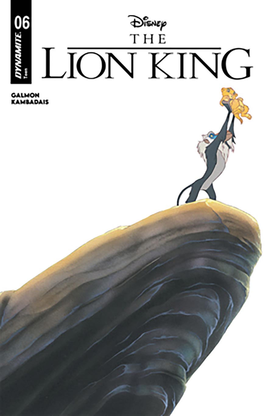 Lion King #6 Cover B Variant Storybook Art Cover