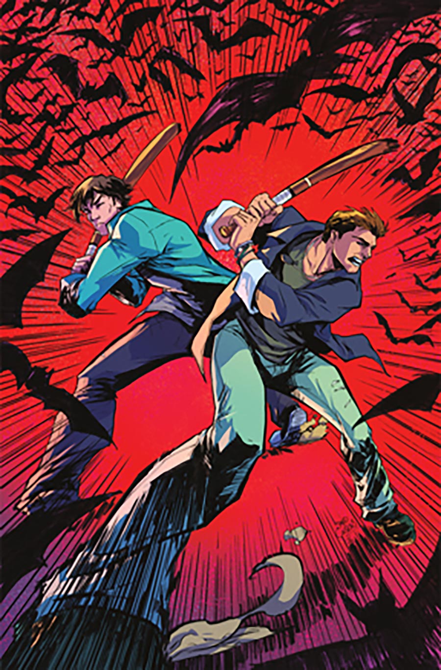 Supernatural Vol 2 #8 Cover I Incentive David Cousens Virgin Cover