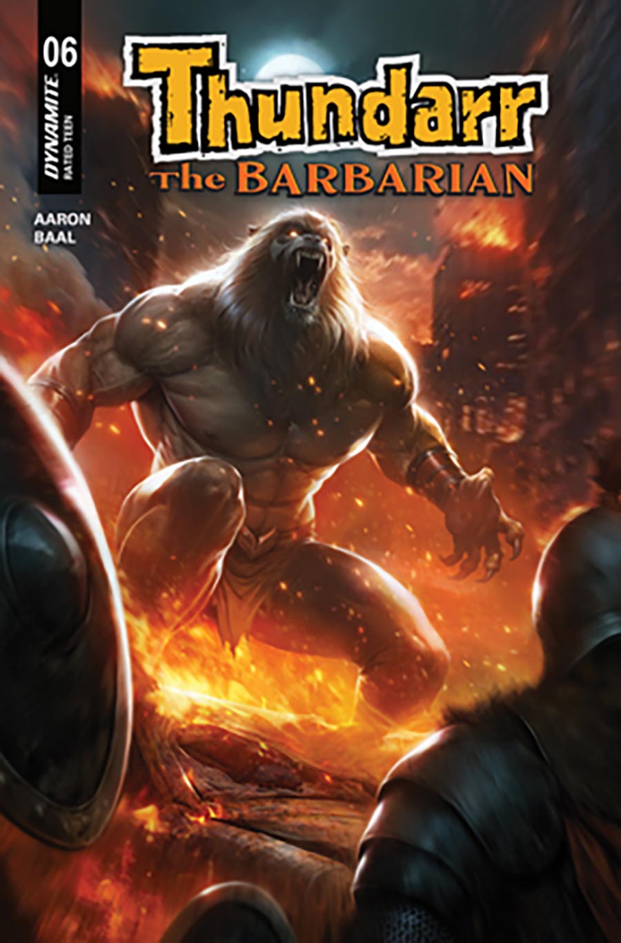 Thundarr The Barbarian #6 Cover B Variant Francesco Mattina Cover