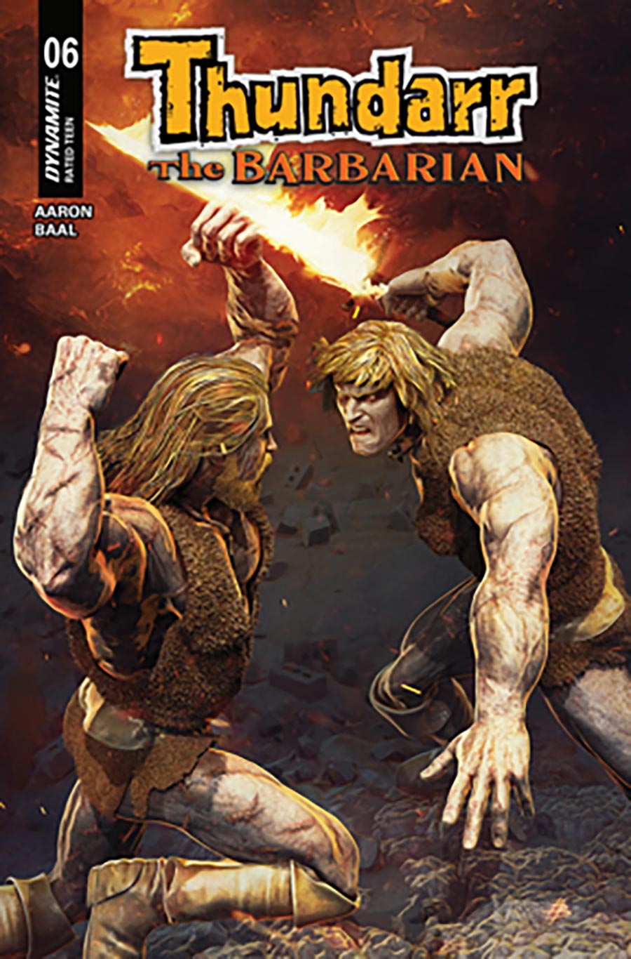 Thundarr The Barbarian #6 Cover C Variant Bjorn Barends Cover