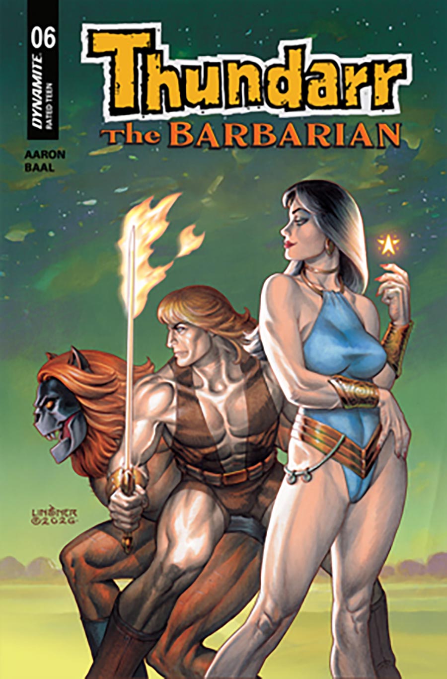 Thundarr The Barbarian #6 Cover D Variant Joseph Michael Linsner Cover
