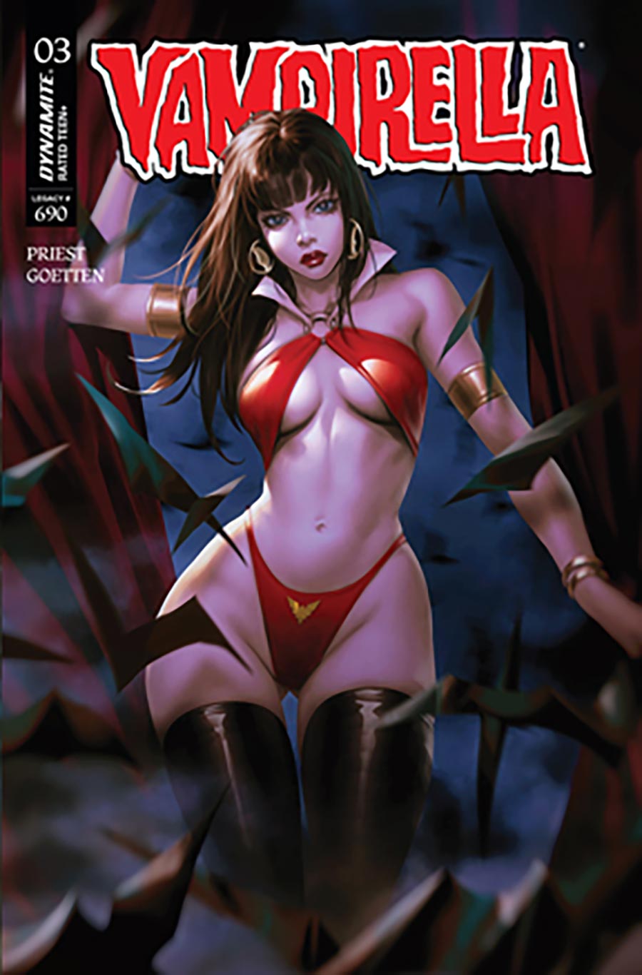Vampirella Vol 10 #3 Cover B Variant Derrick Chew Cover (#690)