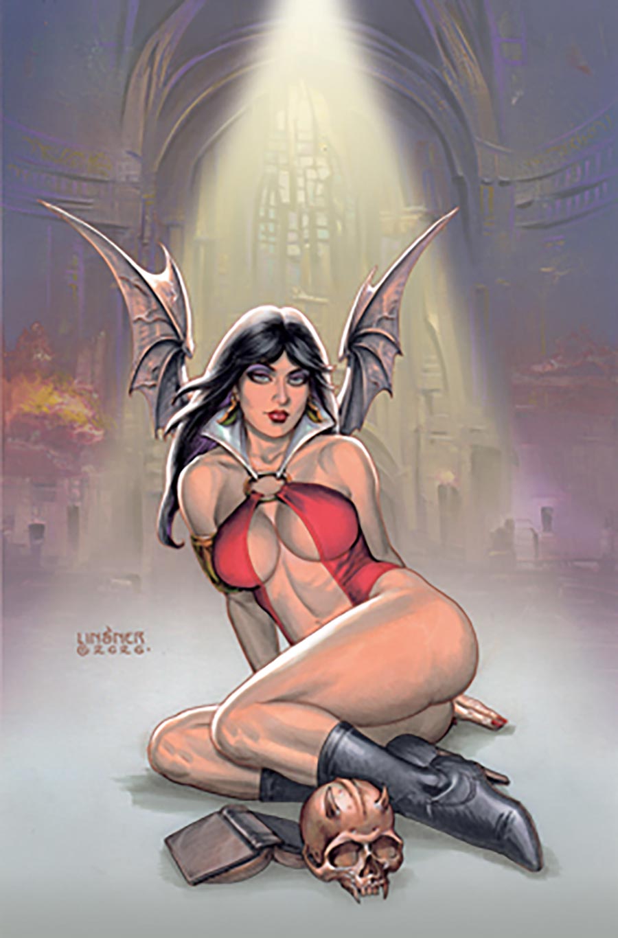 Vampirella Vol 10 #3 Cover I Incentive Joseph Michael Linsner Virgin Cover (#690)