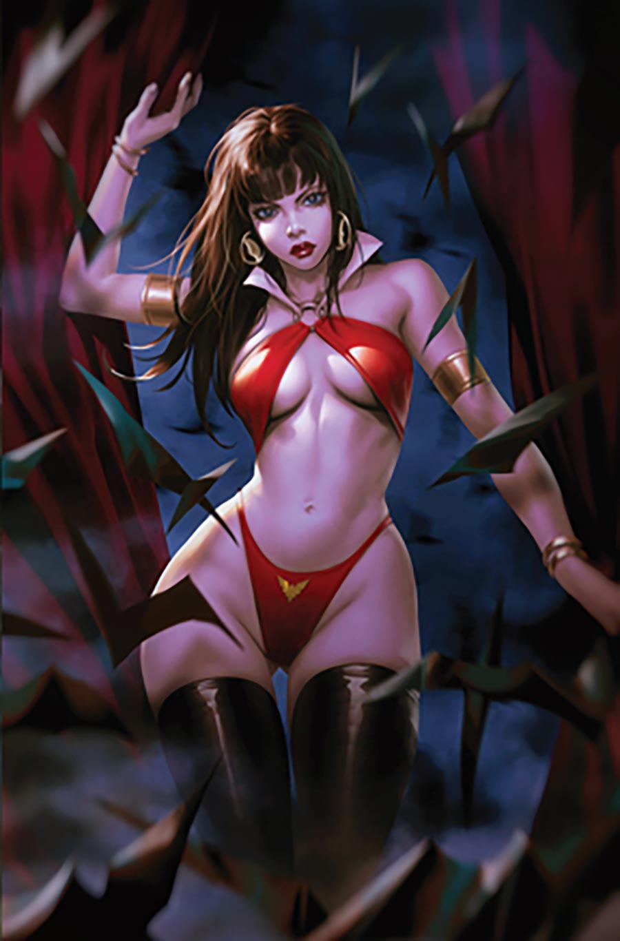 Vampirella Vol 10 #3 Cover J Incentive Derrick Chew Virgin Cover (#690)
