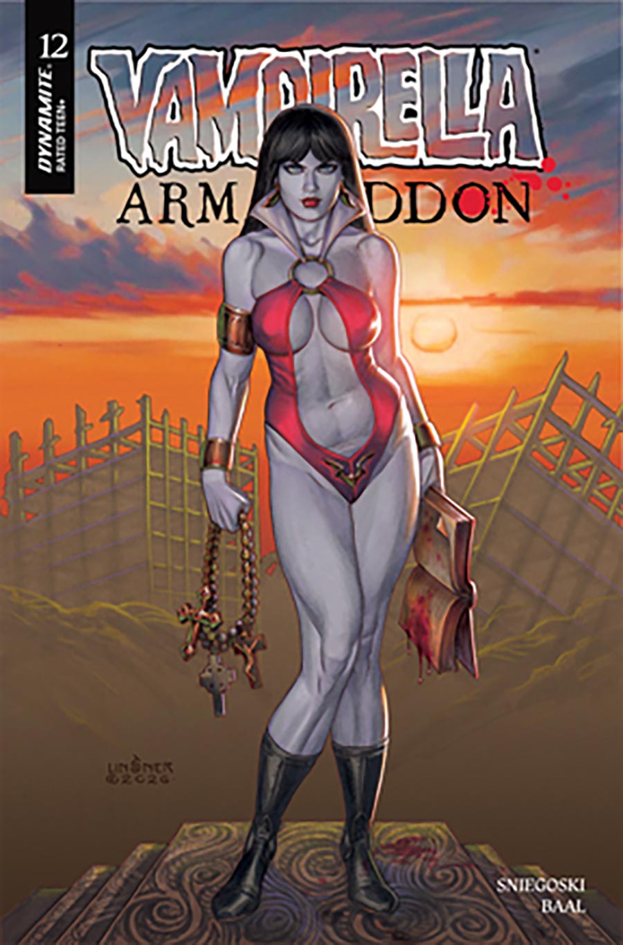 Vampirella Armageddon #12 Cover C Variant Joseph Michael Linsner Cover