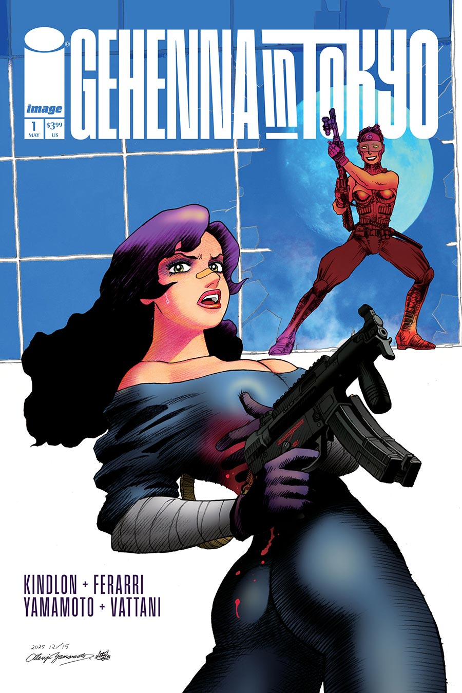 Gehenna In Tokyo #1 (One-Shot) Cover A Regular Atsuji Yamamoto Cover