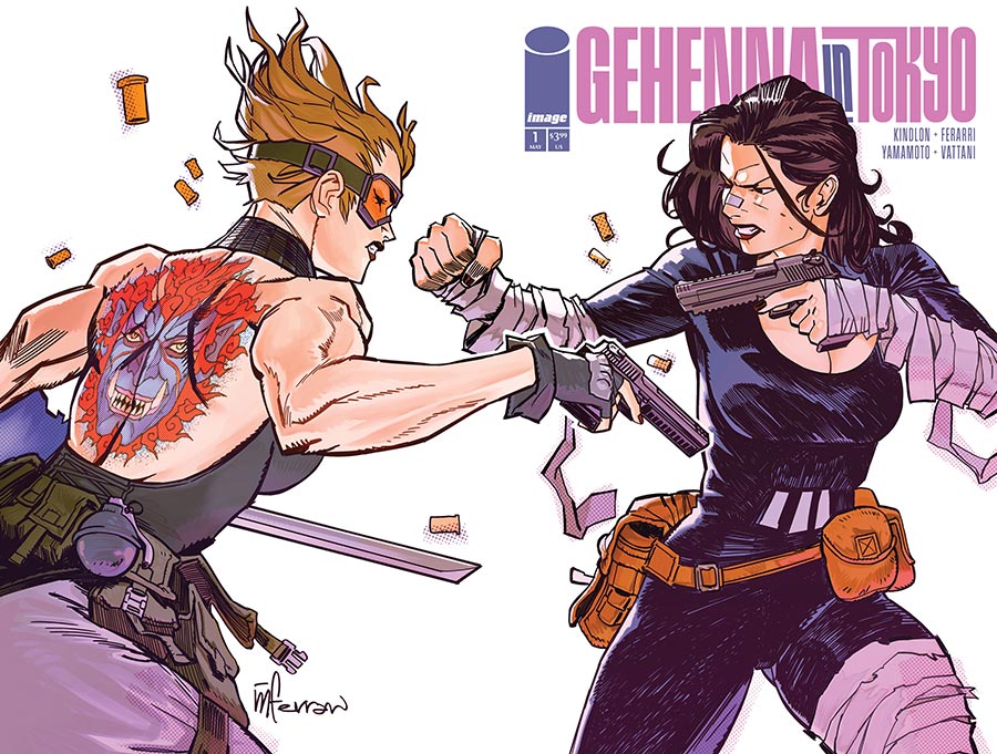 Gehenna In Tokyo #1 (One-Shot) Cover B Variant Marco Ferrari Wraparound Cover