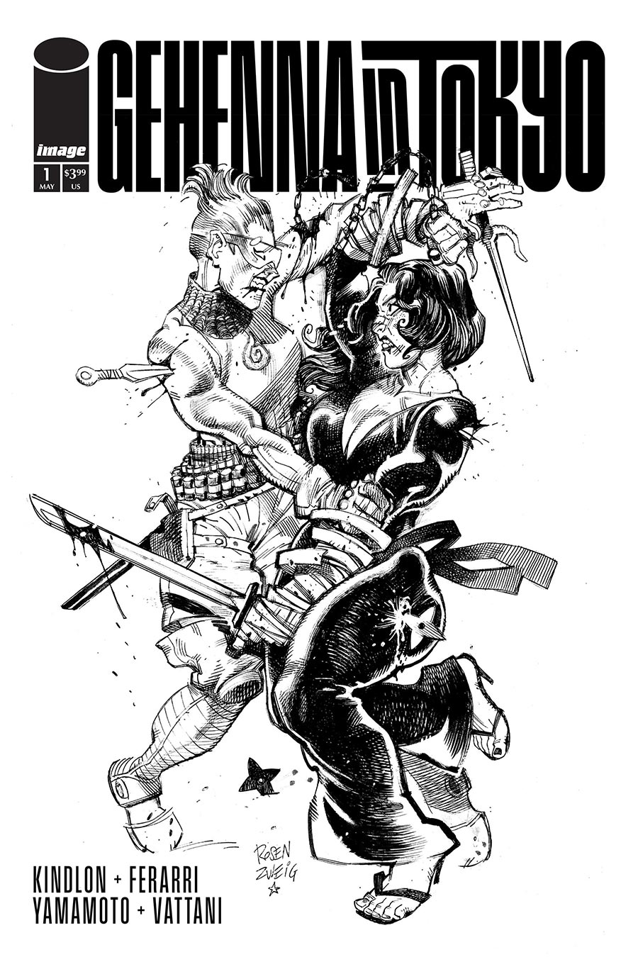 Gehenna In Tokyo #1 (One-Shot) Cover F Variant Maurizio Rosenzweig Cover