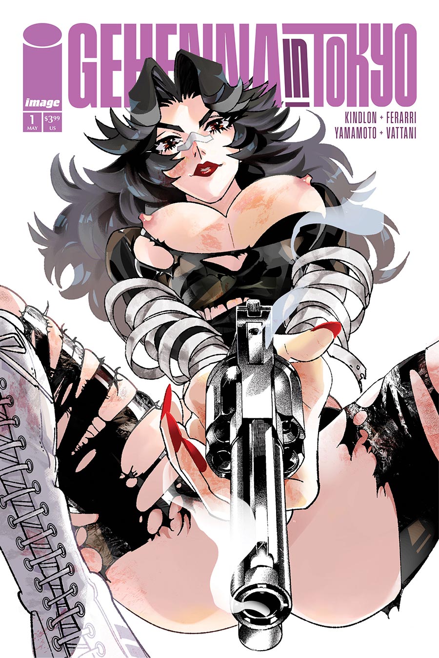 Gehenna In Tokyo #1 (One-Shot) Cover H Variant Zawayuki NSFW Polybagged Cover With Polybag