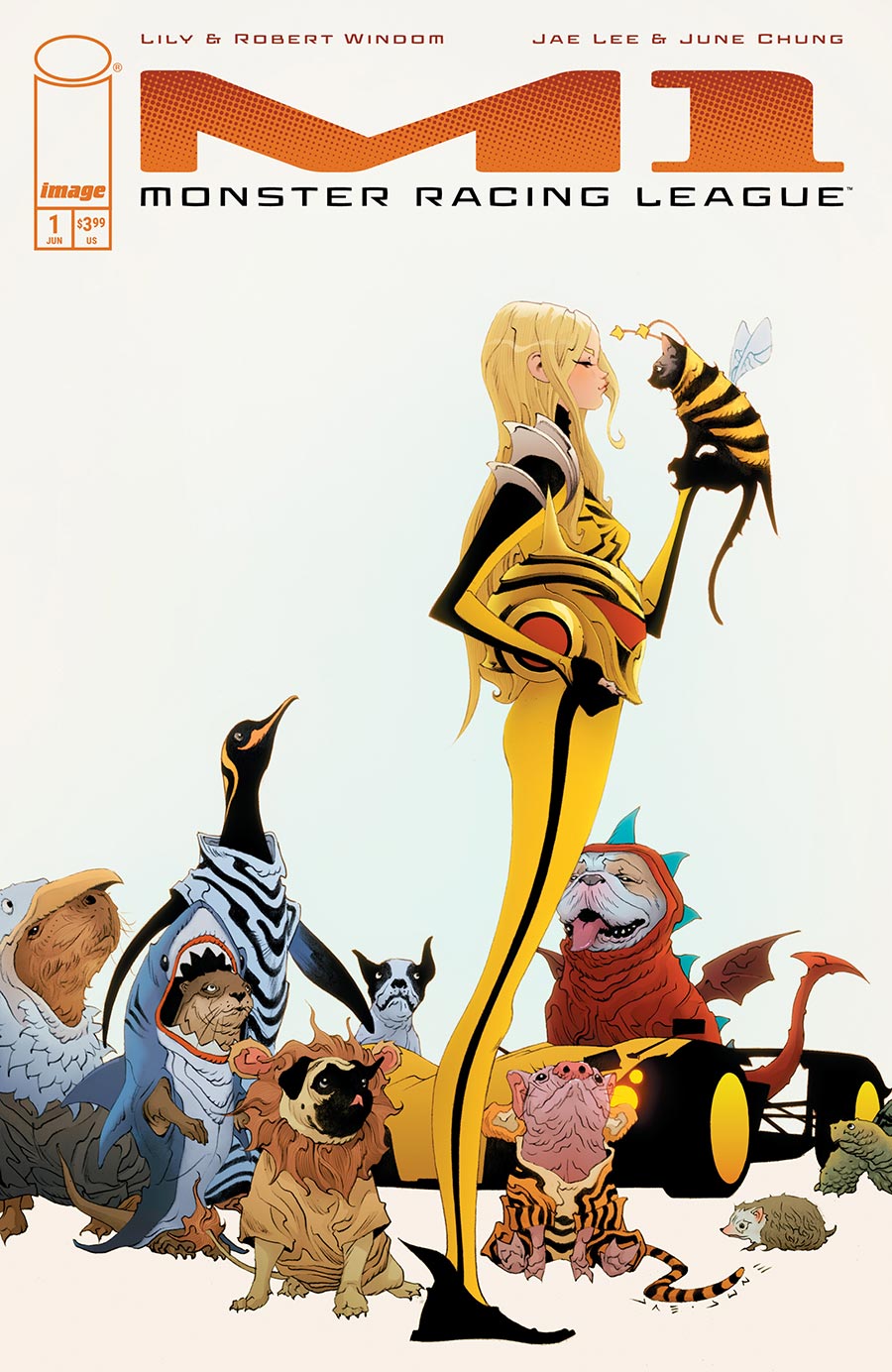 M1 Monster Racing League #1 Cover D Incentive Jae Lee Pets Variant Cover