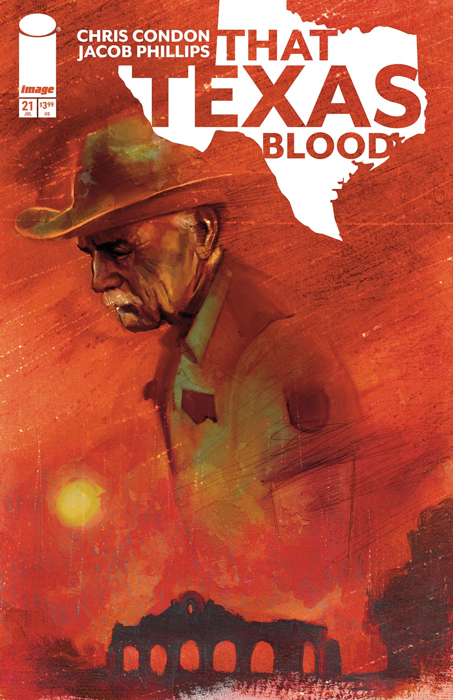 That Texas Blood #21 Cover B Variant Martin Simmonds Cover