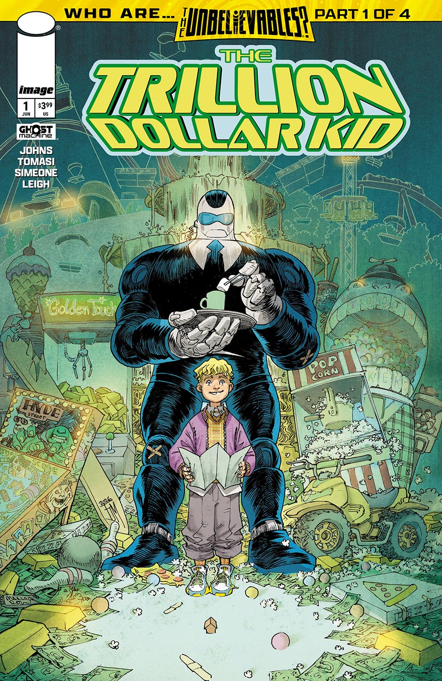 Trillion Dollar Kid #1 Cover A Regular Francis Manapul Cover (The Unbelievables Part 1)
