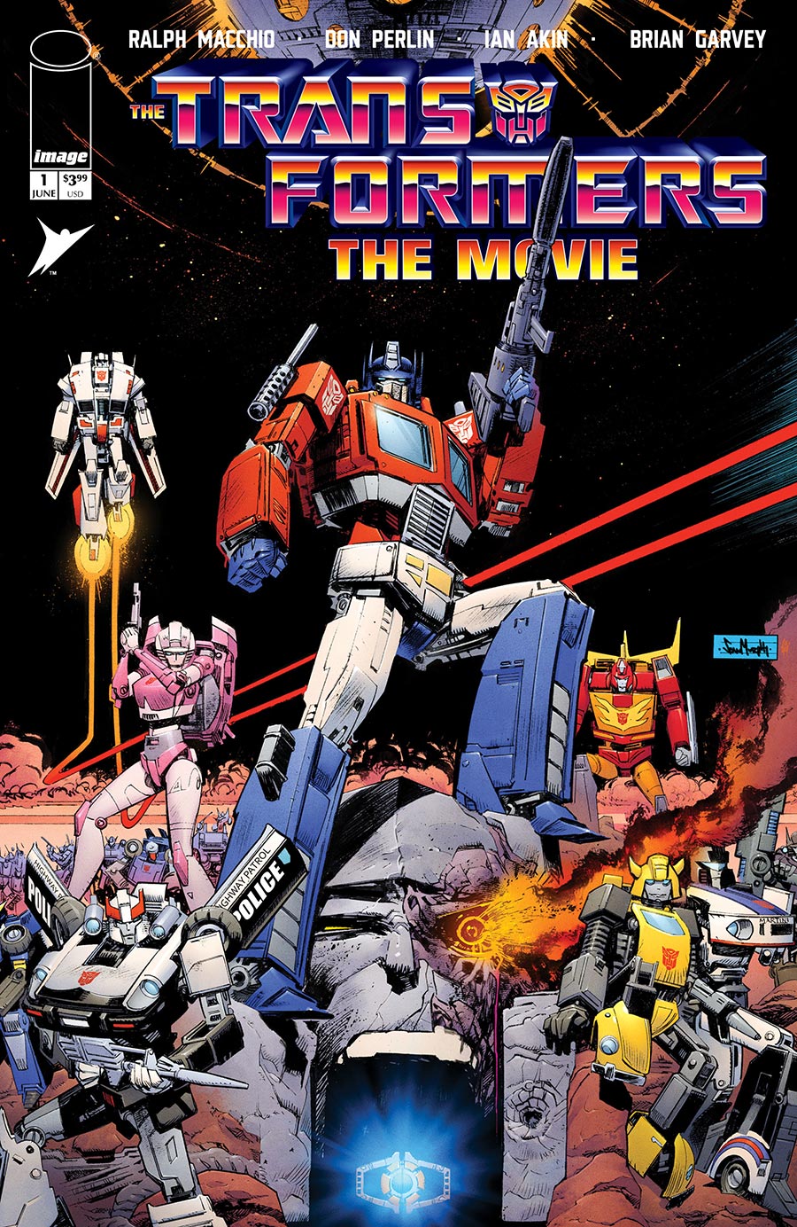 Transformers The Movie 40th Anniversary Edition #1 Cover A Regular Sean Murphy & Simon Gough Cover