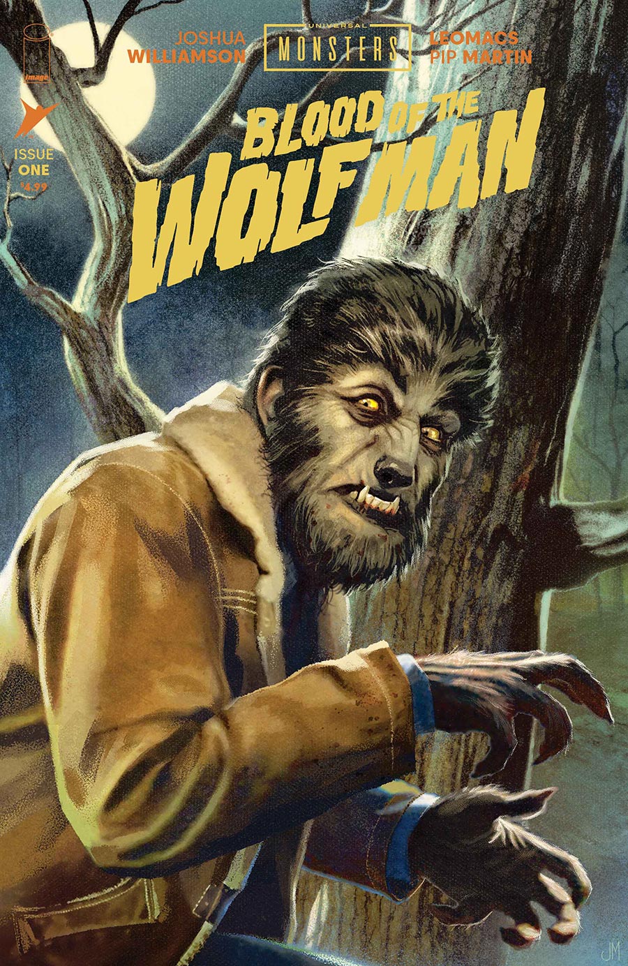 Universal Monsters Blood Of The Wolf Man #1 Cover B Variant Joshua Middleton Cover