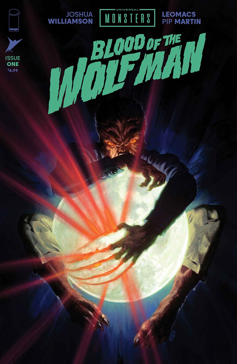 Universal Monsters Blood Of The Wolf Man #1 Cover E Incentive David Talaski Variant Cover