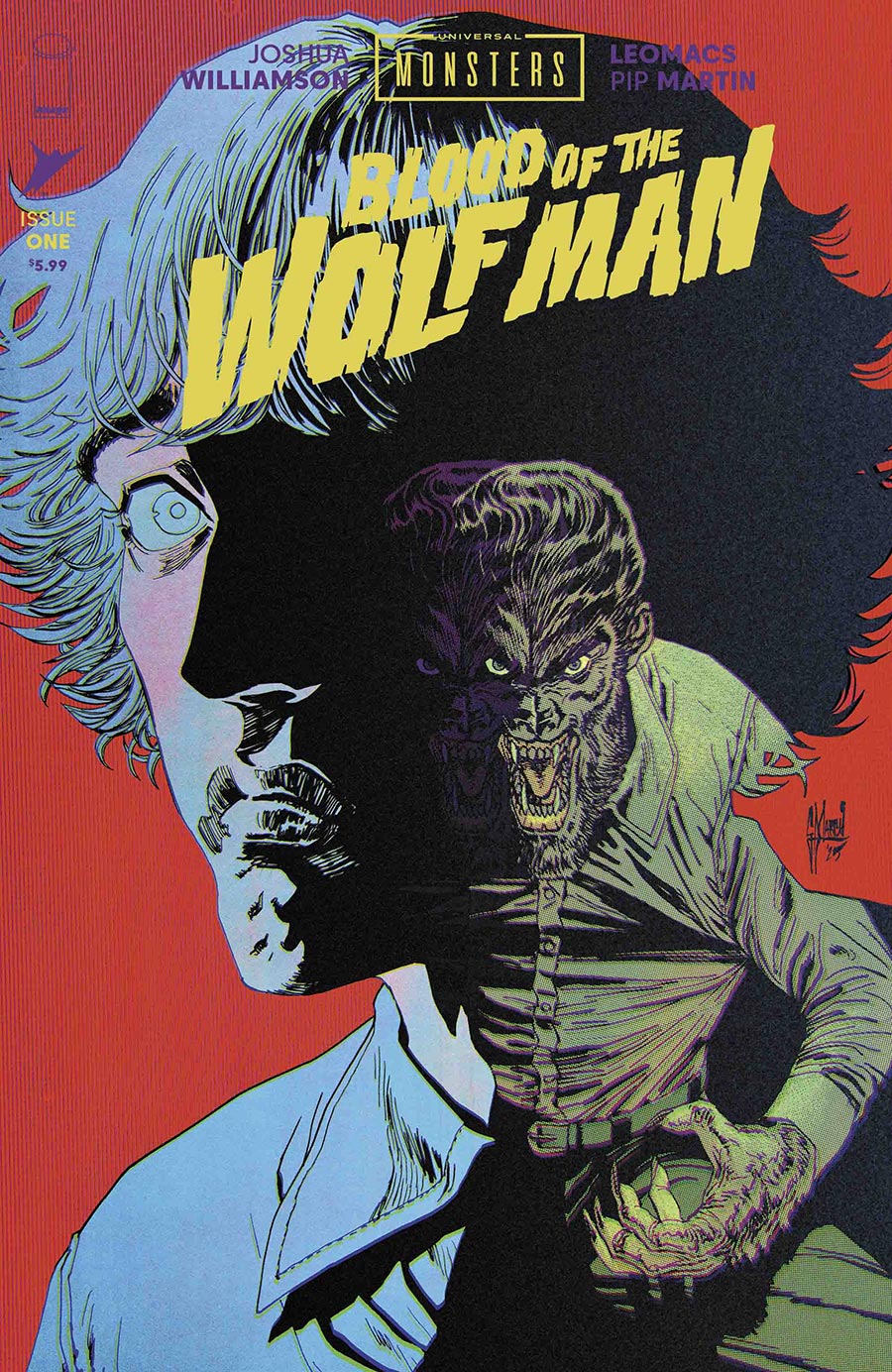 Universal Monsters Blood Of The Wolf Man #1 Cover G Incentive Guillem March Foil Variant Cover