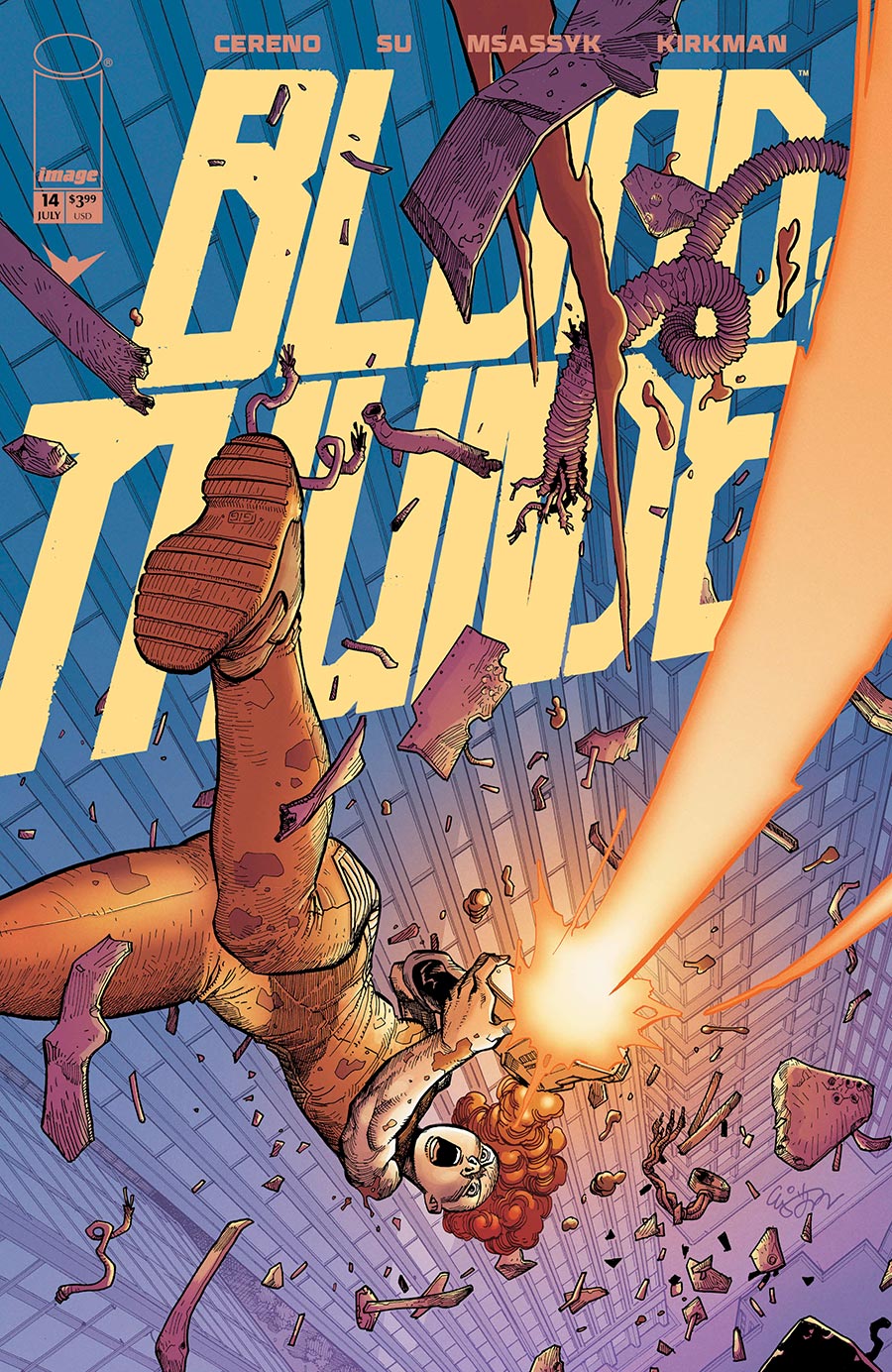 Blood & Thunder #14 Cover A Regular EJ Su & Dee Cunniffe Cover