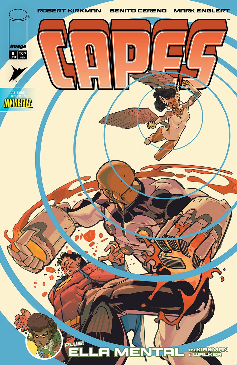 Capes Vol 2 #8 Cover B Variant Conor Hughes Cover (Invincible Universe)
