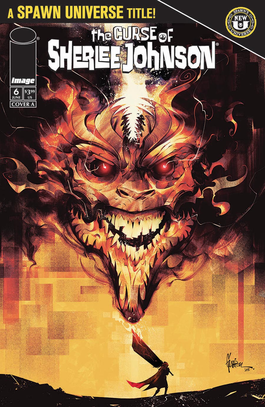 Curse Of Sherlee Johnson #6 Cover A Regular Jonathan Glapion Cover (Spawn Universe)