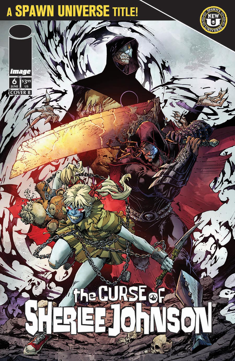 Curse Of Sherlee Johnson #6 Cover B Variant Brett Booth Cover (Spawn Universe)