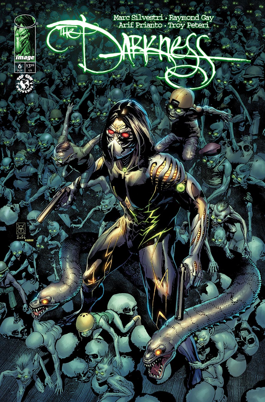 Darkness Vol 4 #6 Cover B Variant Valerio Giangiordano & Gibran Ferdian Cover