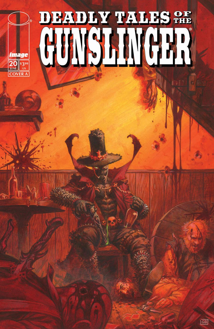 Deadly Tales Of The Gunslinger Spawn #20 Cover A Regular Gianenrico Bonacorsi Cover