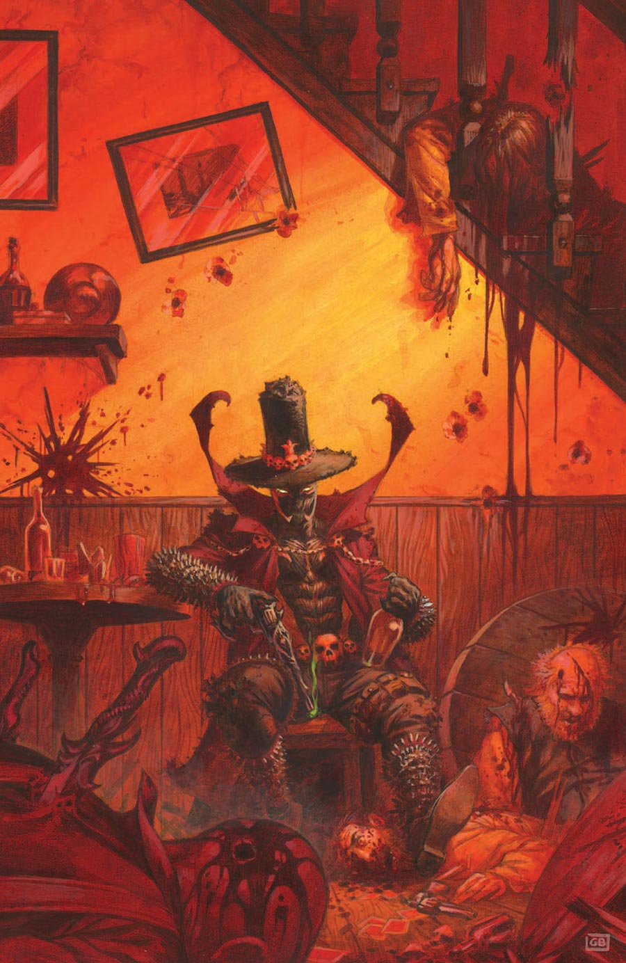 Deadly Tales Of The Gunslinger Spawn #20 Cover B Variant Gianenrico Bonacorsi Virgin Cover