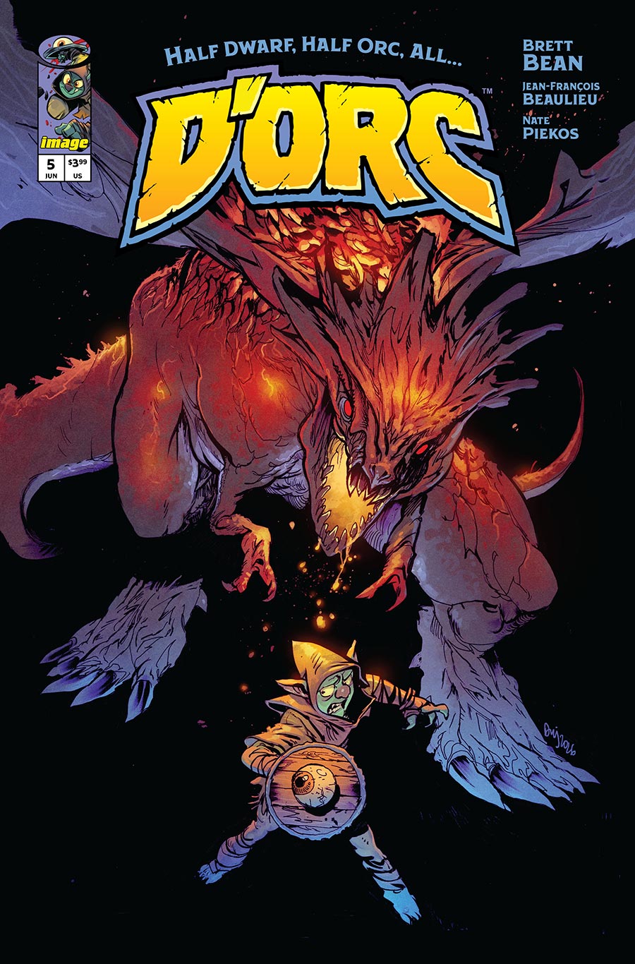 Dorc #5 Cover B Variant Daniel Warren Johnson Cover