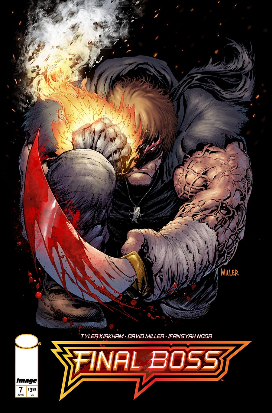 Final Boss #7 Cover C Variant David Miller Cover