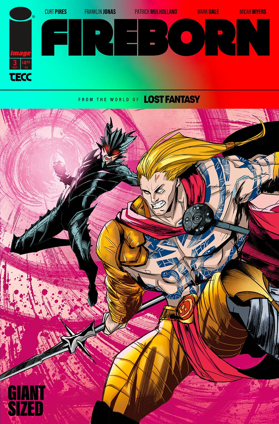 Fireborn #3 Cover A Regular Patrick Mulholland Cover (From The World Of Lost Fantasy)