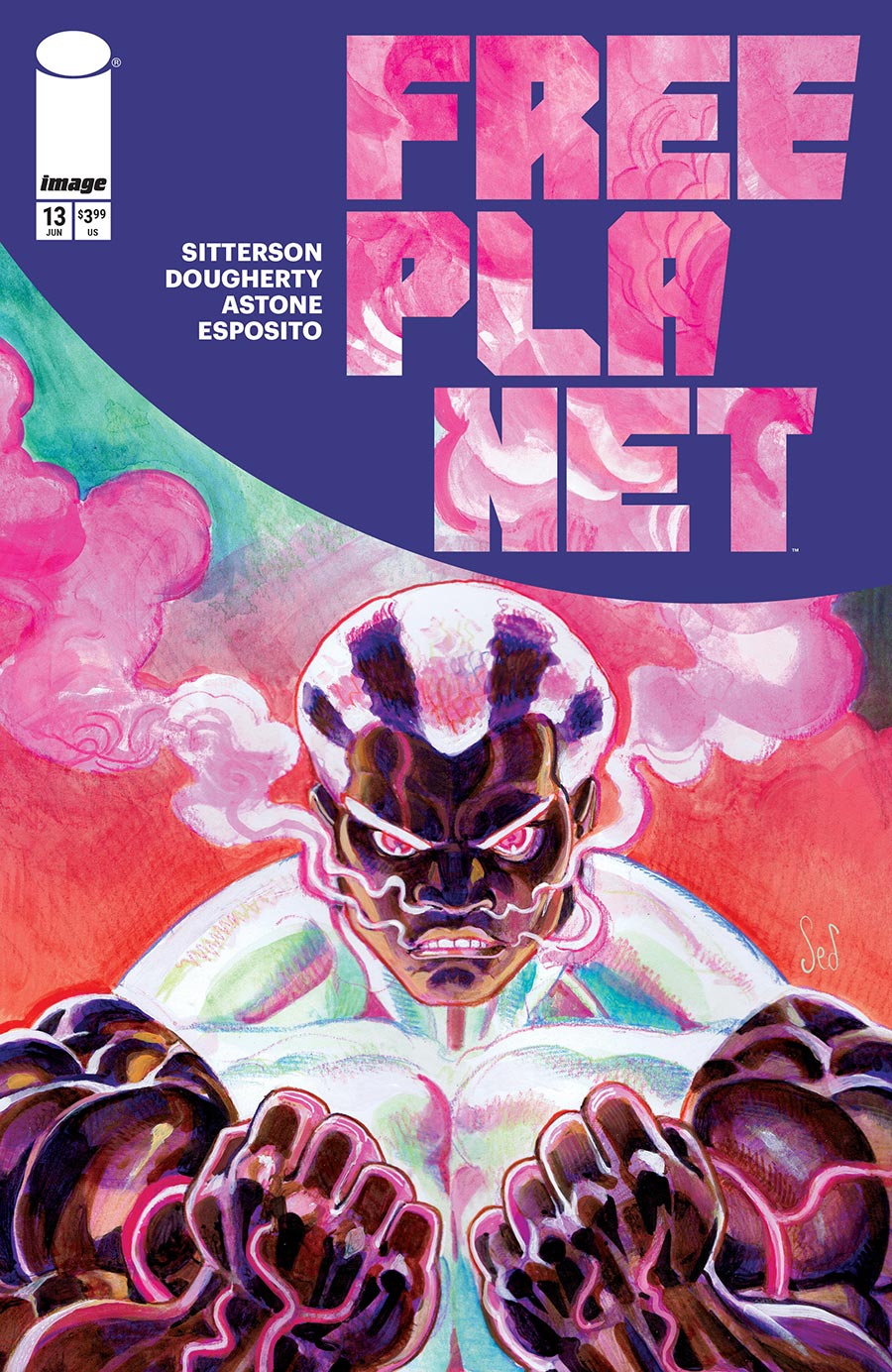 Free Planet #13 Cover A Regular Jed Dougherty Cover