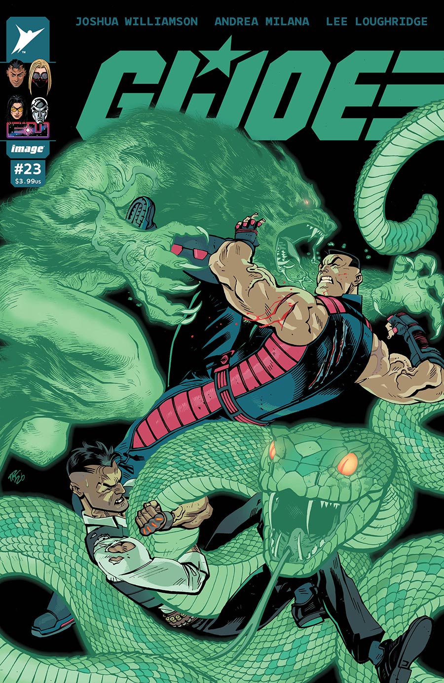 GI Joe Vol 10 #23 Cover A Regular Tom Reilly Cover