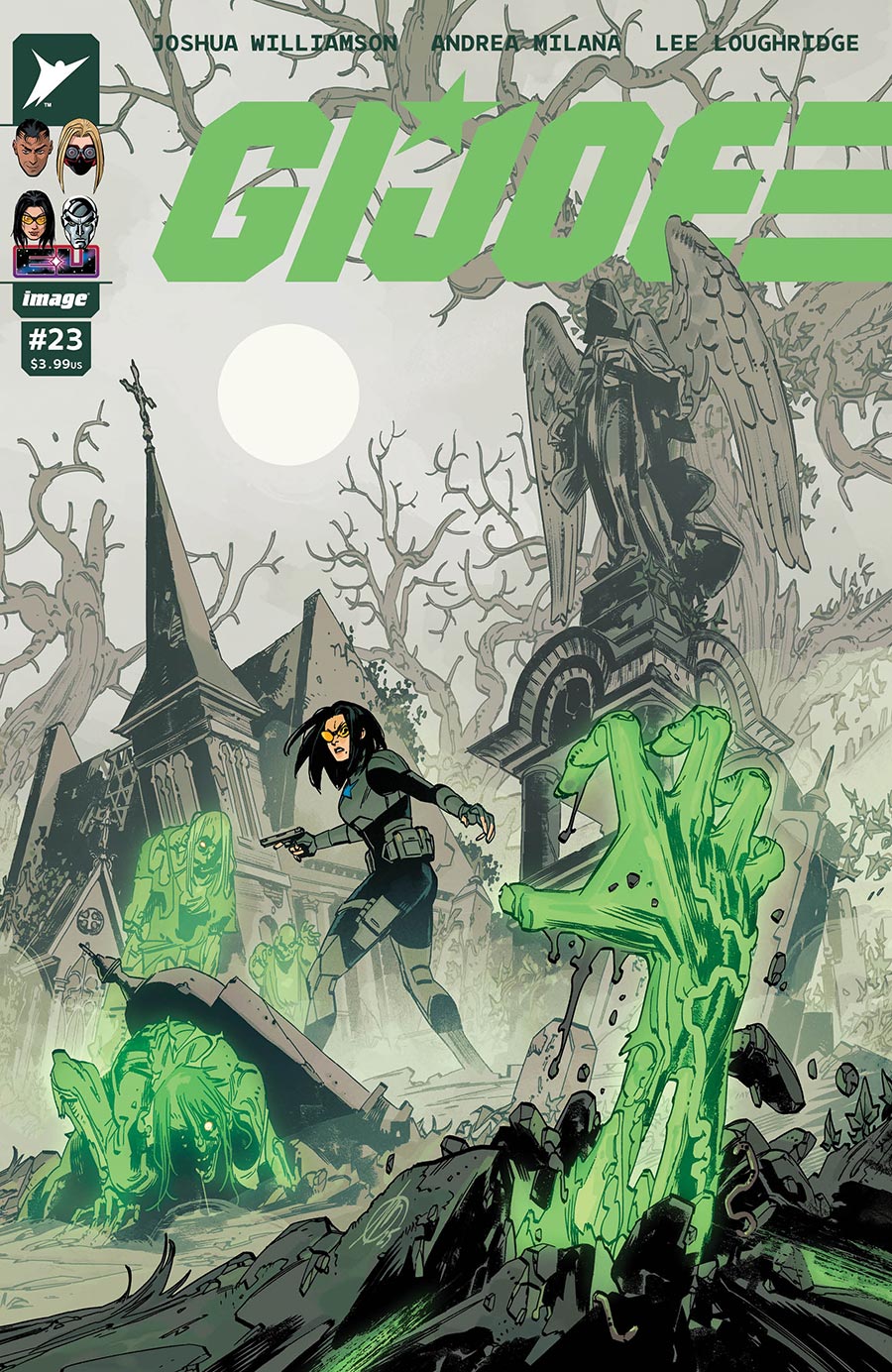GI Joe Vol 10 #23 Cover E Incentive Andrea Milana Variant Cover