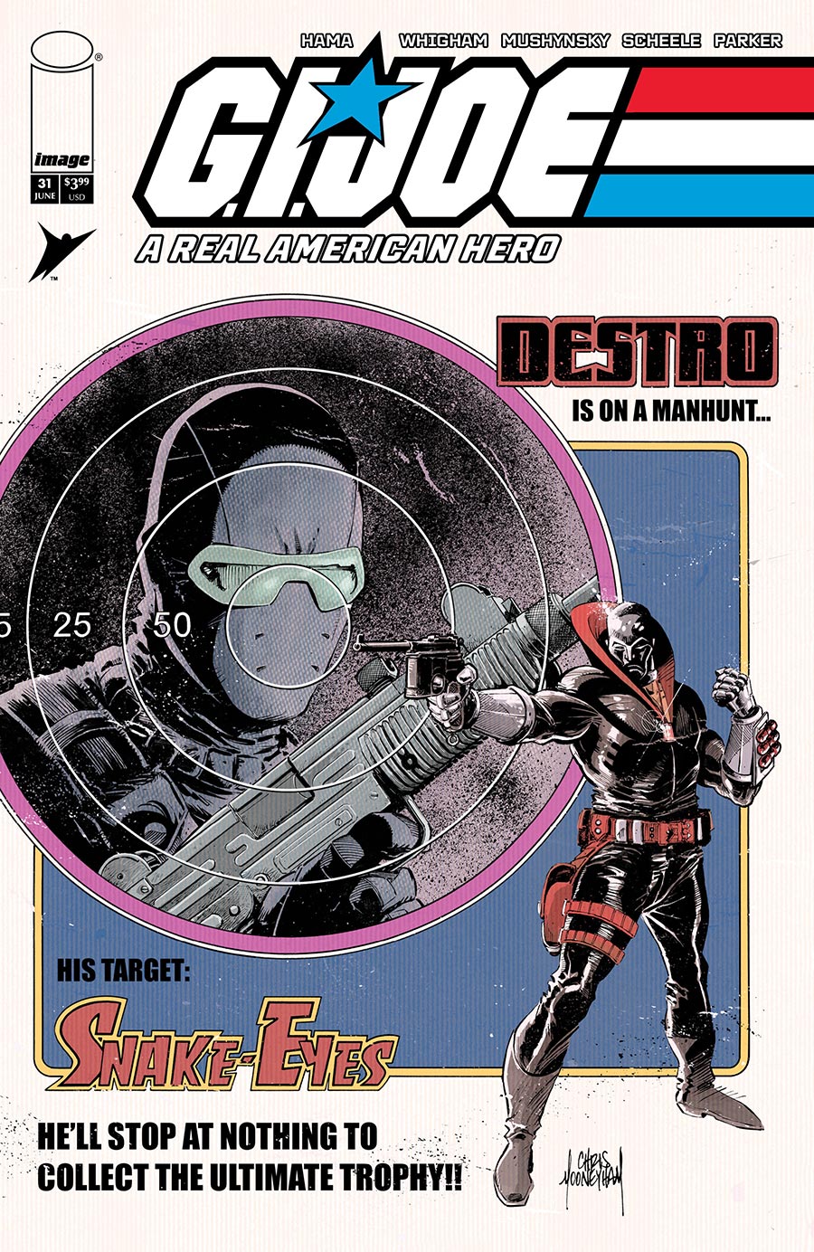GI Joe A Real American Hero #31 Hama Files Edition Cover B Variant Chris Mooneyham Cover