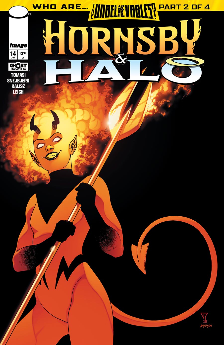 Hornsby & Halo #14 Cover C Variant Francis Portela & Brad Anderson Cover (The Unbelievables Part 2)