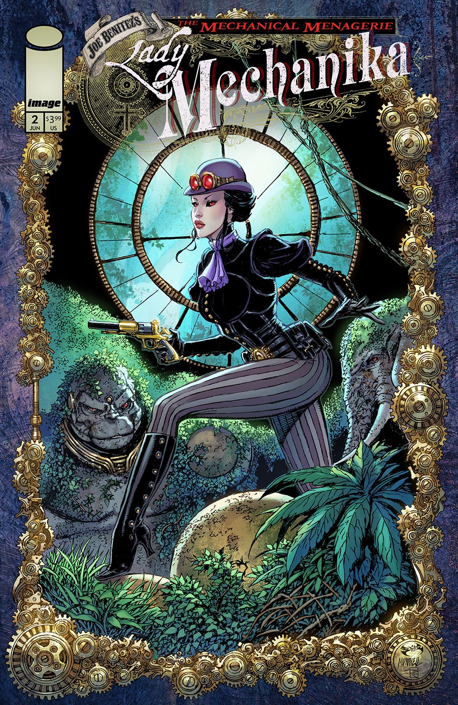 Lady Mechanika The Mechanical Menagerie #2 Cover B Variant Joe Benitez & Sabine Rich Cover