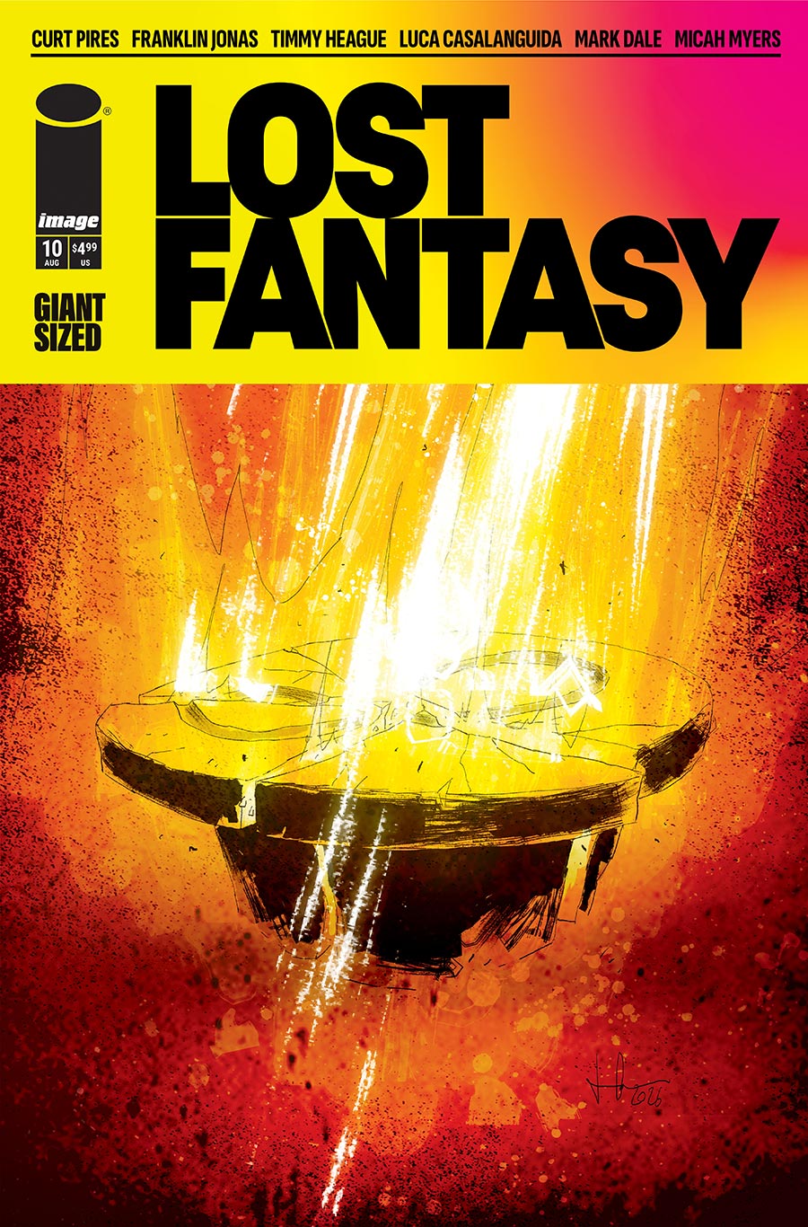 Lost Fantasy #11 Cover A Regular Luca Casalanguida 1 Cover
