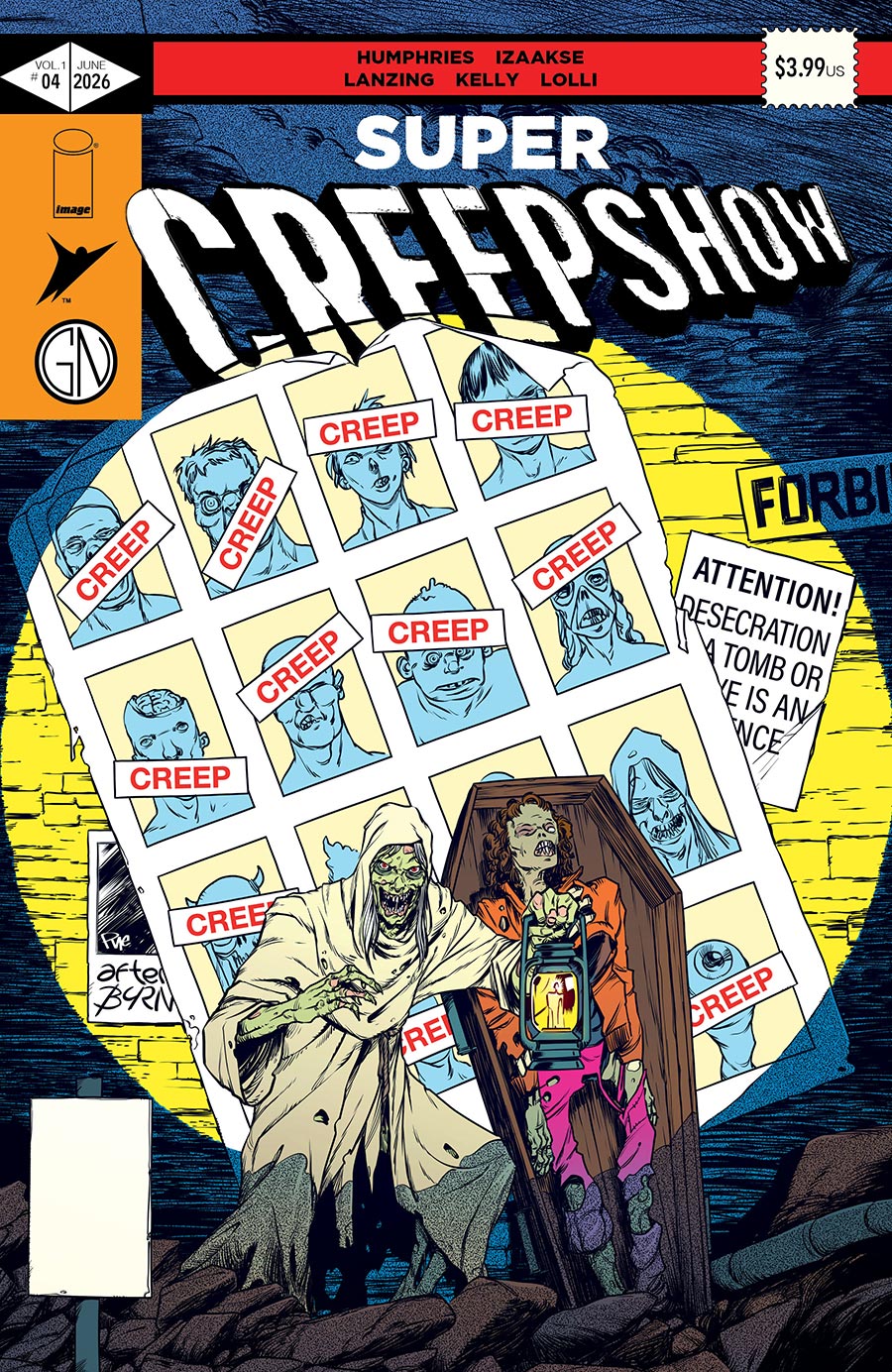 Super Creepshow #4 Cover A Regular Pye Parr Cover