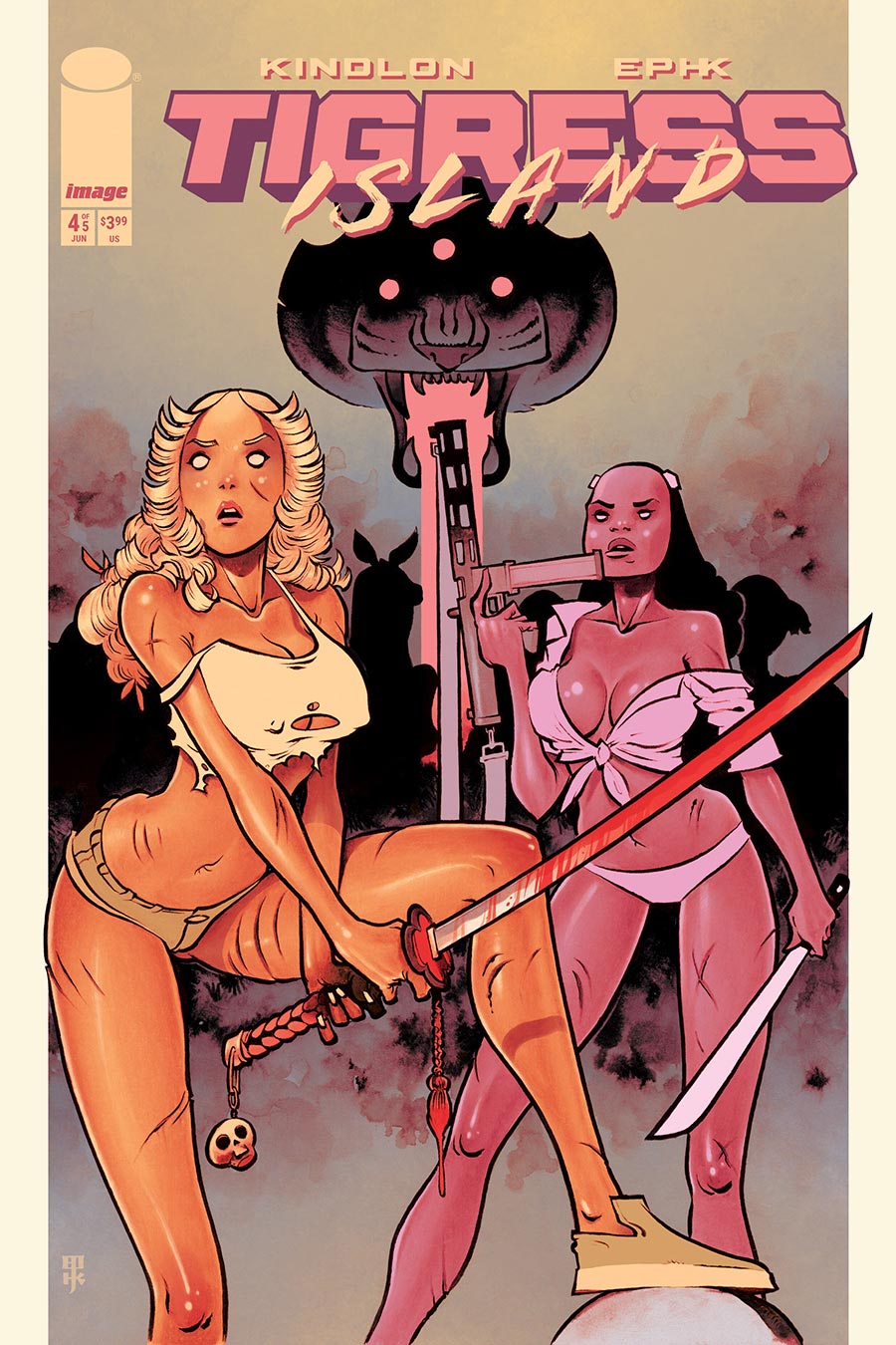 Tigress Island #4 Cover A Regular EPHK Cover